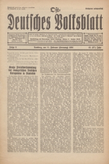Ost-Deutches Volksblatt.Jg.13, Folge 6 (1934) = Jg.27 + dod.