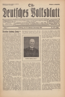 Ost-Deutches Volksblatt.Jg.13, Folge 7 (1934) = Jg.27 + dod.