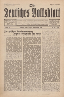Ost-Deutches Volksblatt.Jg.13, Folge 15 (1934) = Jg.27 + dod.