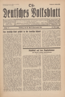 Ost-Deutches Volksblatt.Jg.13, Folge 17 (1934) = Jg.27 + dod.