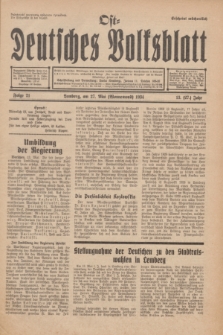 Ost-Deutches Volksblatt.Jg.13, Folge 21 (1934) = Jg.27 + dod.