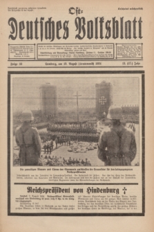 Ost-Deutsches Volksblatt.Jg.13, Folge 33 (19 Erntemond [August] 1934) = Jg.27 + dod.