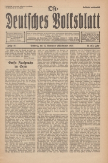 Ost-Deutsches Volksblatt.Jg.13, Folge 46 (18 Windmond [November] 1934) = Jg.27 + dod.
