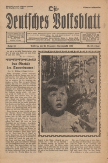 Ost-Deutsches Volksblatt.Jg.13, Folge 51 (23 Christmond [Dezember] 1934) = Jg.27 + dod.