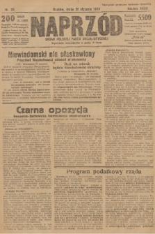 Naprzód : organ Polskiej Partji Socjalistycznej. 1923, nr 29