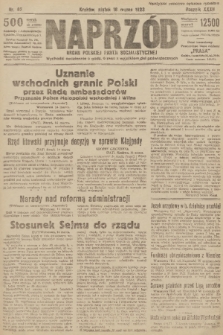 Naprzód : organ Polskiej Partji Socjalistycznej. 1923, nr 67