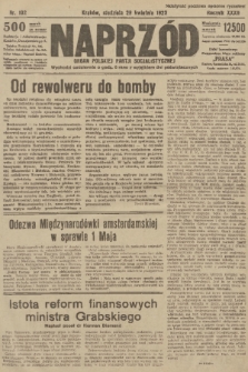 Naprzód : organ Polskiej Partji Socjalistycznej. 1923, nr 102