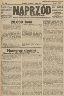 Naprzód : organ Polskiej Partji Socjalistycznej. 1923, nr 106 [nakład skonfiskowany]