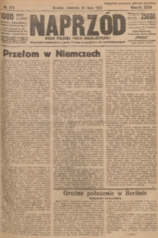 Naprzód : organ Polskiej Partji Socjalistycznej. 1923, nr 173