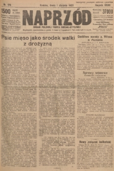 Naprzód : organ Polskiej Partji Socjalistycznej. 1923, nr 175