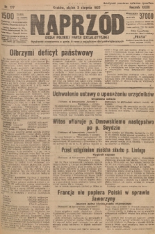 Naprzód : organ Polskiej Partji Socjalistycznej. 1923, nr 177