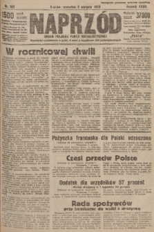 Naprzód : organ Polskiej Partji Socjalistycznej. 1923, nr 182