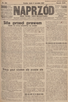 Naprzód : organ Polskiej Partji Socjalistycznej. 1923, nr 204