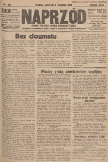 Naprzód : organ Polskiej Partji Socjalistycznej. 1923, nr 205