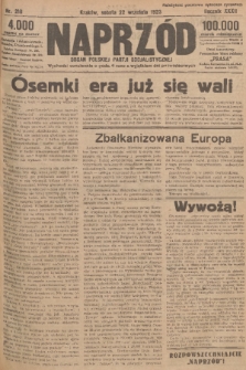 Naprzód : organ Polskiej Partji Socjalistycznej. 1923, nr 218