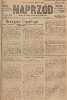 Naprzód : organ Polskiej Partji Socjalistycznej. 1923, nr 264
