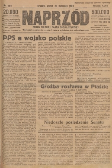 Naprzód : organ Polskiej Partji Socjalistycznej. 1923, nr 269