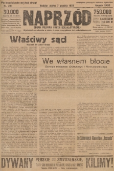 Naprzód : organ Polskiej Partji Socjalistycznej. 1923, nr 281 (po konfiskacie nakład drugi)