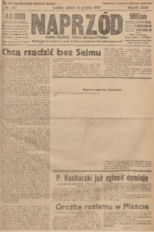 Naprzód : organ Polskiej Partji Socjalistycznej. 1923, nr 287 (po konfiskacie nakład drugi)