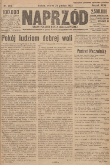 Naprzód : organ Polskiej Partji Socjalistycznej. 1923, nr 296