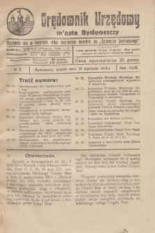 Orędownik Urzędowy Miasta Bydgoszczy.R.43, № 2 (29 stycznia 1926)