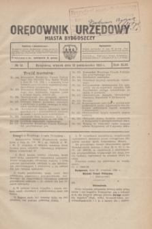 Orędownik Urzędowy Miasta Bydgoszczy.R.43, № 12 (12 października 1926)