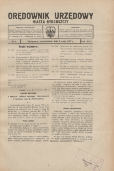 Orędownik Urzędowy Miasta Bydgoszczy.R.44, № 8 (2 maja 1927)