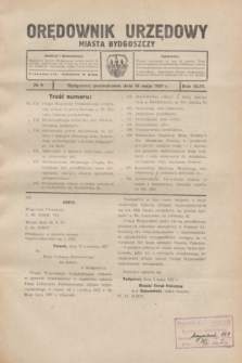Orędownik Urzędowy Miasta Bydgoszczy.R.44, № 9 (16 maja 1927)