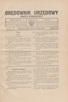 Orędownik Urzędowy Miasta Bydgoszczy.R.45, № 24 (15 grudnia 1928)