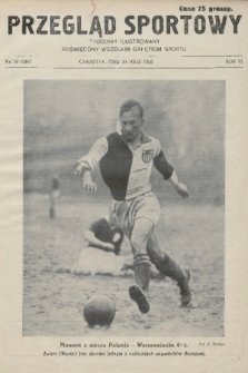 Przegląd Sportowy : tygodnik ilustrowany, poświęcony wszelkim gałęziom sportu. 1926, nr 20 |PDF|
