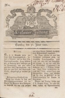 Krakauer Zeitung.1801, Nro. 9 (31 Jäner) + dod.