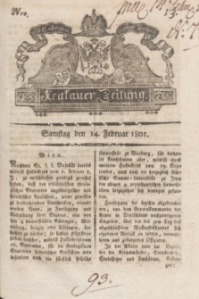 Krakauer Zeitung.1801, Nro. 13 (14 Februar) + dod.