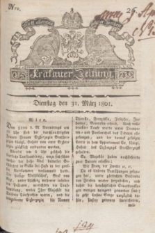 Krakauer Zeitung.1801, Nro. 26 (31 März) + dod.