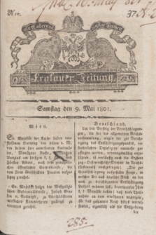Krakauer Zeitung.1801, Nro. 37 (9 Mai) + dod.