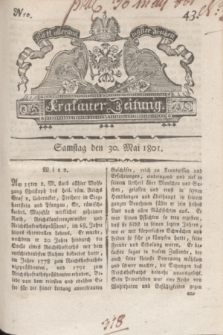 Krakauer Zeitung.1801, Nro. 43 (30 Mai) + dod.