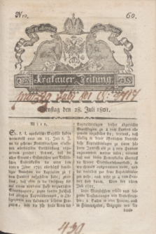 Krakauer Zeitung.1801, Nro. 60 (28 Juli) + dod.