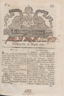 Krakauer Zeitung.1801, Nro. 68 (25 August) + dod.