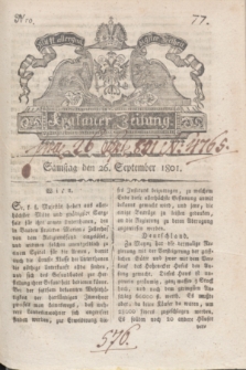 Krakauer Zeitung.1801, Nro. 77 (26 September) + dod.