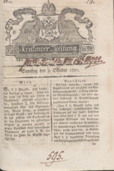 Krakauer Zeitung.1801, Nro. 79 (3 Oktober) + dod.