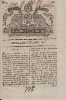 Krakauer Zeitung.1801, Nro. 98 (8 Dezember) + dod.