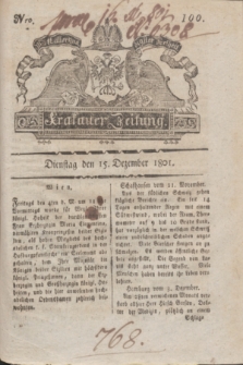 Krakauer Zeitung.1801, Nro. 100 (15 Dezember) + dod.