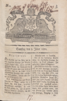 Krakauer Zeitung.1802, Nro. 3 (9 Jäner) + dod.