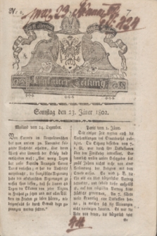 Krakauer Zeitung.1802, Nro. 7 (23 Jäner) + dod.
