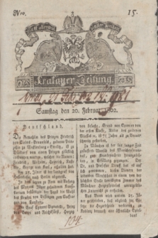 Krakauer Zeitung.1802, Nro. 15 (20 Februar) + dod.