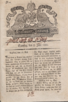 Krakauer Zeitung.1802, Nro. 45 (5 Juni) + dod.