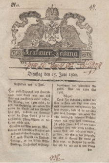 Krakauer Zeitung.1802, Nro. 48 (15 Juni) + dod.