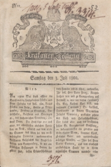 Krakauer Zeitung.1802, Nro. 53 (3 Juli) + dod.