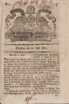 Krakauer Zeitung.1802, Nro. 58 (20 Juli) + dod.