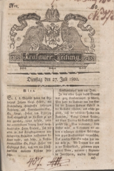 Krakauer Zeitung.1802, Nro. 60 (27 Juli) + dod.