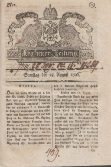 Krakauer Zeitung.1802, Nro. 69 (28 August) + dod.